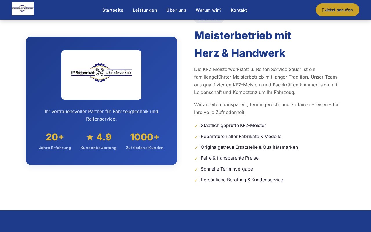 KFZ Meisterwerkstatt Sauer
